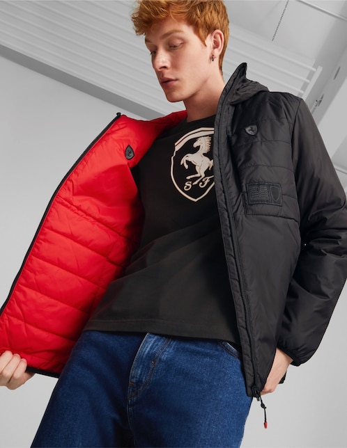 Chamarra casual Puma Motorsport con bolsillos para hombre