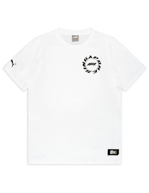 Playera Puma f1 singapore tee cuello redondo para hombre