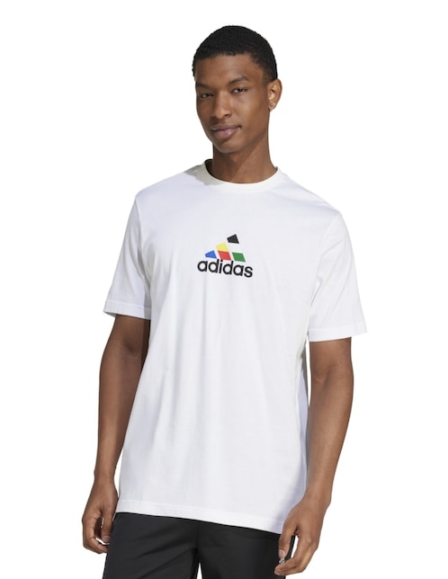 Playera ADIDAS Sportswear Sw M Tiro Nation T cuello redondo para hombre