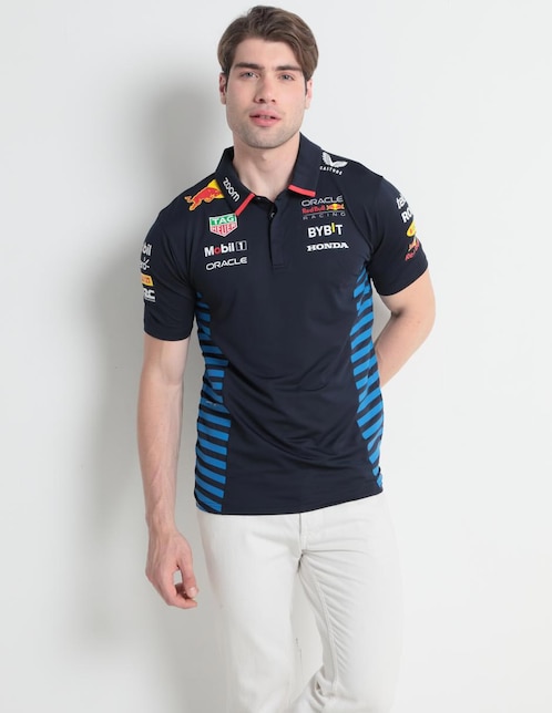 Playera tipo polo Formula 1 para hombre