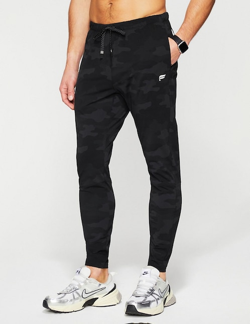 Jogger skinny Fabletics estampado camuflaje con bolsillos para hombre