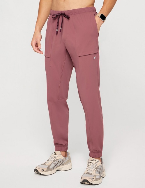 Jogger regular con bolsillos para hombre 1