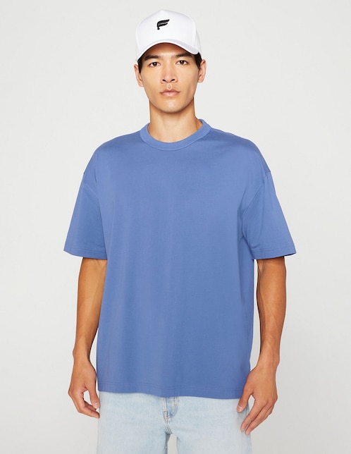 Playera cuello redondo para hombre