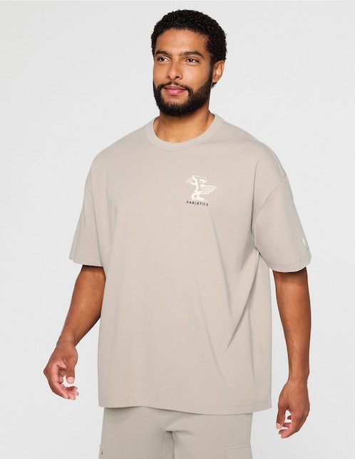 Playera cuello redondo para hombre