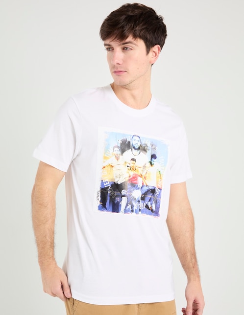 Playera cuello redondo para hombre 1
