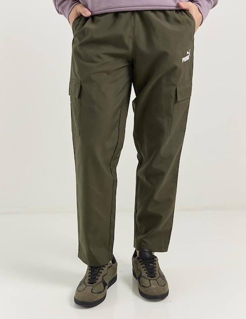 Pants regular Puma con elástico para hombre