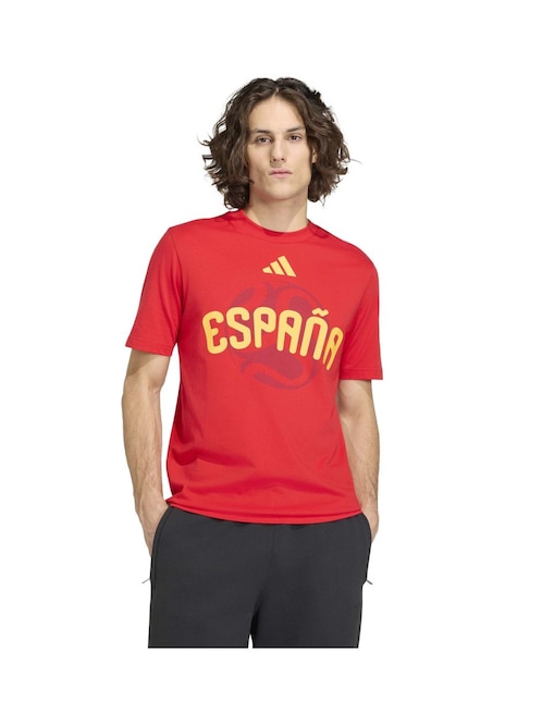 Playera España cuello redondo para hombre 1