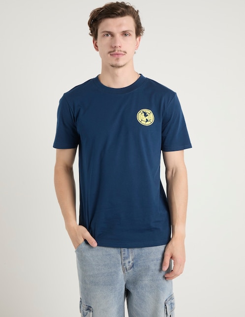 Playera cuello redondo para hombre 1