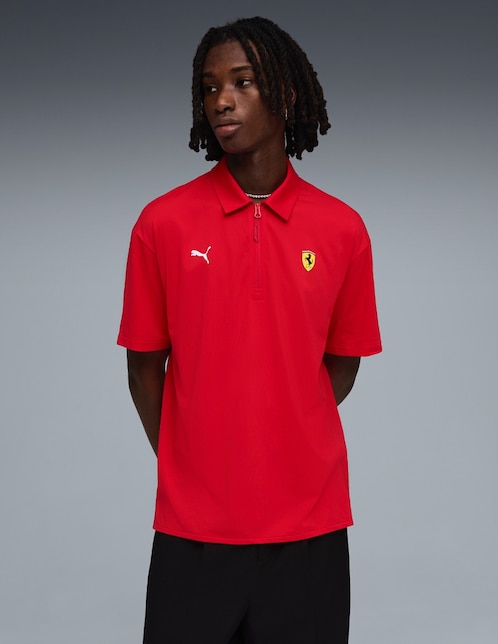 Playera tipo polo Ferrari Cloudspun para hombre 1