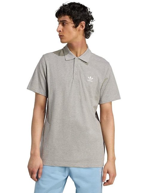 Playera tipo polo Adidas Trefoil Essentials para hombre