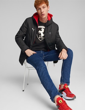Chamarra casual Puma Motorsport con bolsillos para hombre