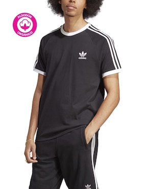Playera Adidas Originals adicolor cuello redondo para hombre