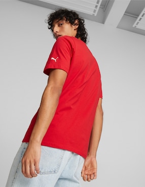 Playera Puma Motorsport Ferrari race cuello redondo para hombre