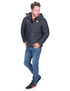 Chamarra casual Puma Motorsport con bolsillos para hombre