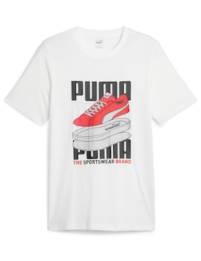 Playera Puma Cuello Redondo Para Hombre