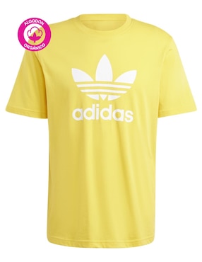Playera ADIDAS Originals Trefoil cuello redondo para hombre
