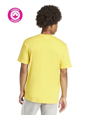 Playera ADIDAS Originals Trefoil cuello redondo para hombre