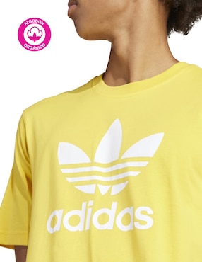Playera ADIDAS Originals Trefoil cuello redondo para hombre