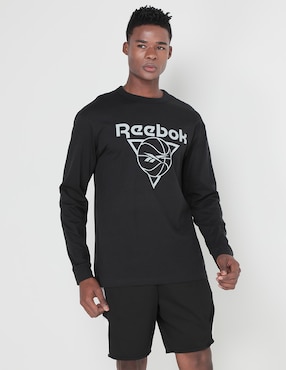 Playera Reebok Cuello Redondo Para Hombre