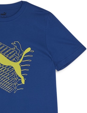 Playera Puma cat cuello redondo para hombre