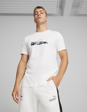 Playera Puma Motorsport BMW MMS Cuello Redondo Para Hombre