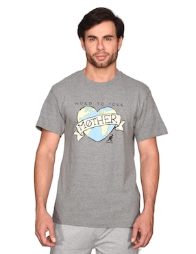 Playera Kangol cuello redondo para hombre
