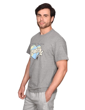 Playera Kangol cuello redondo para hombre