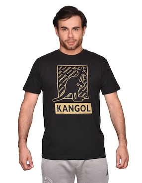 Playera Kangol Cuello Redondo Para Hombre