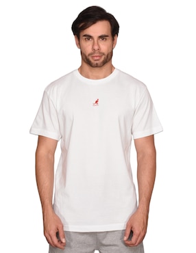 Playera Kangol Cuello Redondo Para Hombre