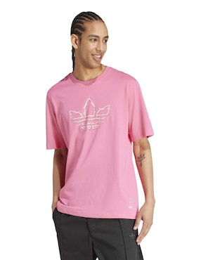 Playera ADIDAS Originals Pride Trfl Tee Cuello Redondo Para Hombre