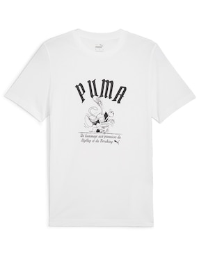 Playera Puma Cuello Redondo Para Hombre