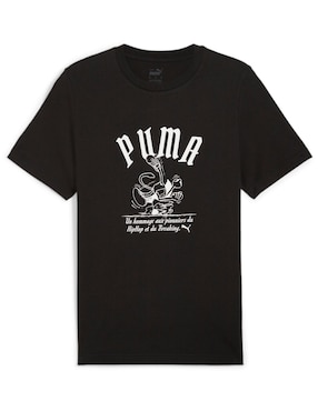 Playera Puma Cuello Redondo Para Hombre