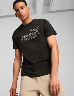 Playera Puma Cuello Redondo Para Hombre