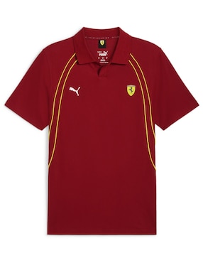 Playera Tipo Polo Puma Motorsport Ferrari Race Polo Para Hombre