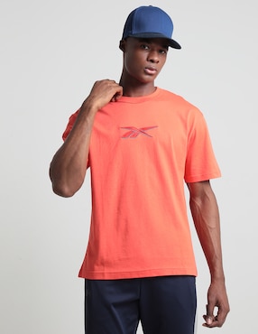 Playera Reebok Cuello Redondo Para Hombre