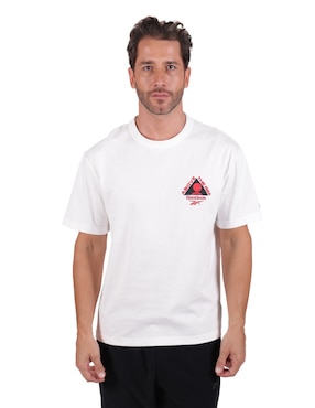 Playera Reebok Cuello Redondo Para Hombre