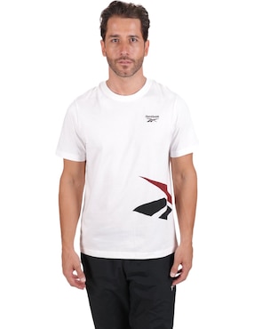 Playera Reebok Cuello Redondo Para Hombre