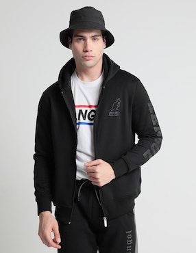 Chamarra Casual Kangol Con Capucha Para Hombre