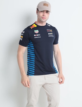 Playera Formula 1 Cuello Redondo Para Hombre