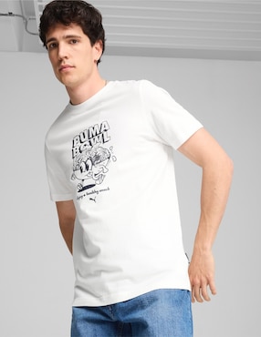 Playera Puma Cuello Redondo Para Hombre