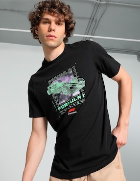 Playera Puma Motorsport F1 Graphic Cuello Redondo Para Hombre