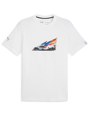 Playera Puma Motorsport BMW Mms Car Graphic Tee 2 Cuello Redondo Para Hombre