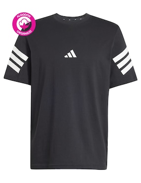 Playera Adidas Sportswear iconos del futuro cuello redondo para hombre