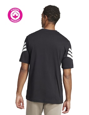 Playera Adidas Sportswear iconos del futuro cuello redondo para hombre