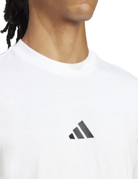 Playera ADIDAS Sportswear Esenciales cuello redondo para hombre