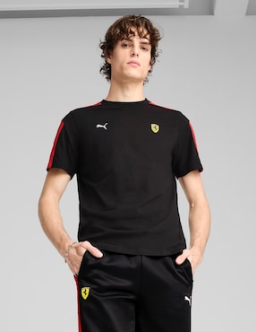Playera Puma Motorsport ferrari race mt7 cuello redondo para hombre