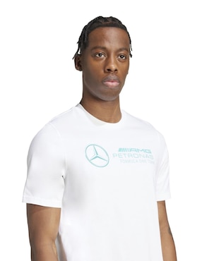 Playera ADIDAS Motorsport DC Brackley cuello redondo para hombre