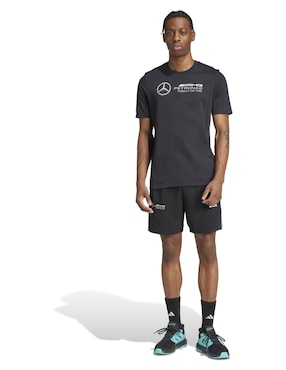 Playera Adidas Motorsport DC Brackley cuello redondo para hombre
