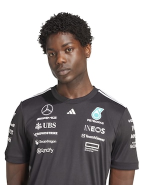 Playera Adidas Motorsport mercedes - amg petronas cuello redondo para hombre