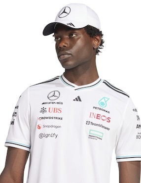 Playera Adidas Motorsport mercedes - amg petronas cuello redondo para hombre